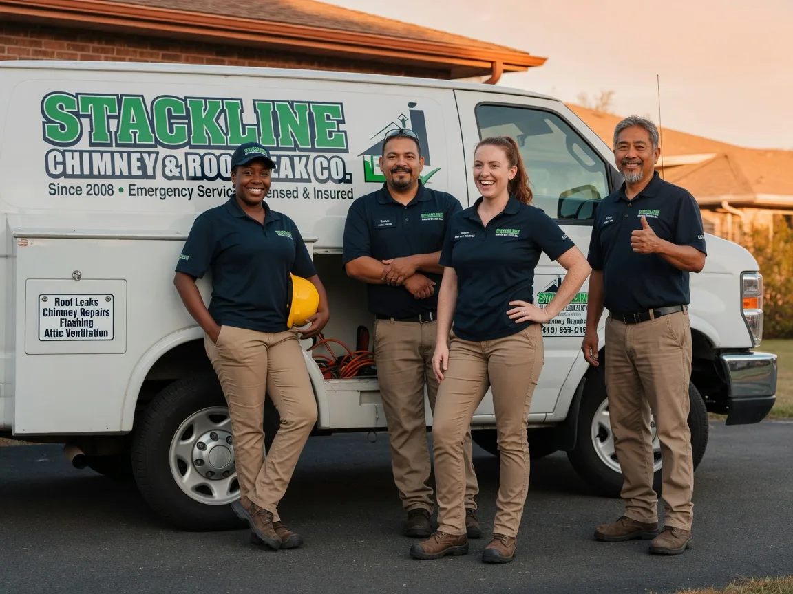 Chimney flashing repair company in Hensley, WV